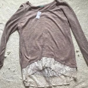 NWT Maurices Blush Sweater